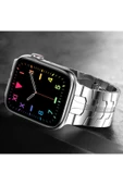 Watch 5 44mm Ile Uyumlu Mahrez Metal Kordon Gümüş thumbnail 2