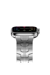 Watch 5 44mm Ile Uyumlu Mahrez Metal Kordon Gümüş thumbnail 5