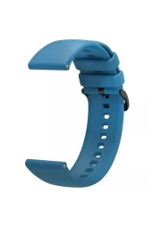 Haylou Solar Uyumlu Ls05 Kayış Termoplastik Perforated Kordon Mavi thumbnail 1