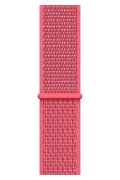 Apple Watch 40mm Uyumlu Kayış Spor Loop Kordon Frambuaz thumbnail 2