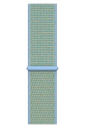 Apple Watch 44mm Uyumlu Kayış Spor Loop Kordon Mavi Kantaron thumbnail 2