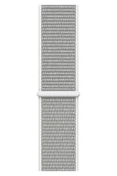 Apple Watch 42mm Uyumlu Kayış Spor Loop Kordon Beyaz-gri - 2