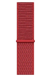 Apple Watch 38 mm Uyumlu Kayış Spor Loop Kordon Kırmızı thumbnail 2