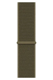 Apple Watch 38mm Uyumlu Kayış Spor Loop Kordon Komando Yeşili thumbnail 2