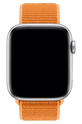 Apple Watch 40mm Uyumlu Kayış Spor Loop Kordon Turuncu thumbnail 3