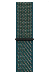 Apple Watch 42mm Uyumlu Kayış Spor Loop Kordon Hiper Yeşil - 2