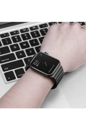 Apple Watch 38mm Sigma Metal Kordon Siyah thumbnail 3