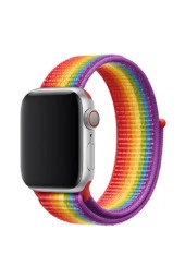 Apple Watch 42  44 mm Bilekli Kumaş Kayış Kordon - 1