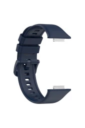 Huawei Watch Fit 2 Ile Uyumlu Saat Kayışı Uyumlu Spor Saat Kontrast Renkli Lagniappe Silikon Kordon thumbnail 1