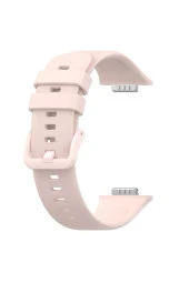 Huawei Watch Fit 2 Ile Uyumlu Saat Kayışı Uyumlu Spor Saat Kontrast Renkli Lagniappe Silikon Kordon thumbnail 1