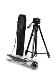 Profesyonel Digipod Tr-462 Kamera Ve Telefon Standlı Ayarlanabilir 157cm Tripod - 4