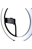 Youtuber Led Işıklı Halka 13 Inch Selfie/yayıncı/makyaj Işığı 210 Cm Tripod - 2