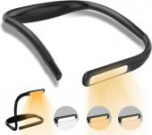 Led Kitap Okuma Işığı Bükülebilir Esnek Kitap Boyun Işığı Kollu Type-c Şarj Girişli Fh8 - 3