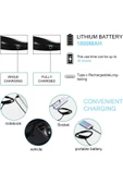 Led Kitap Okuma Işığı Bükülebilir Esnek Kitap Boyun Işığı Kollu Type-c Şarj Girişli Fh8 - 7