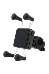 Bisiklet Gidon Telefon Tutucu Cv-02 Kaymaz Kauçuk Silikon Universal 5,8-8,5cm Tutucu - 3