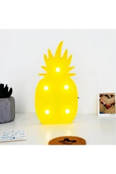 Ananas Dekoratif Mini 25cm Led Aydınlatma - 2