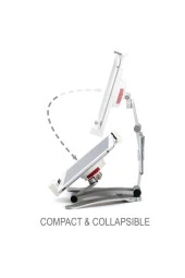 Çok Fonkisyonlutablet-telefon Tutacağı Mutfak Masaüstü Dolap Duvar Montaj Tutucu Standı beyaz - 4