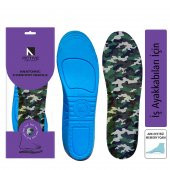 Askeri Tabanlık, Kamuflaj Desenli, Yumuşak Ayakkabı Tabanlığı, Memory Foam Tabanlık - 1
