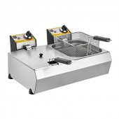 Remta R102 8 + 8 L 6000 W Endüstriyel Fritöz - 1