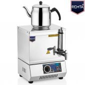 Remta EP 01 Tek Demlikli Elektrikli Pleytsiz 13 L Çay Kazanı Inox - 1