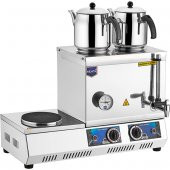 Remta K 31 Çift Demlikli Elektrikli Çay Kazanı Inox 23 L - 1