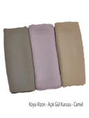 Mısırlı Eşarpları  Aerobin Cazz Eşarp 110x110 cm 3 Adet Tek Fiyat thumbnail 6