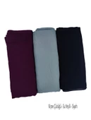 Mısırlı Eşarpları  Aerobin Cazz Eşarp 110x110 cm 3 Adet Tek Fiyat thumbnail 8