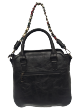 Çanta 19680 Los Angales Polo Club Model El Çantası 3366 Siyah Suni Deri El Yapım - 2