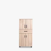 Çok Amaçlı 14028 ST Dolap CARMEN Model Hard Parlak Suntalem 150cm 4raf Demonte El Yapım - 2