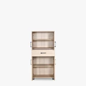Çok Amaçlı 14028 ST Dolap CARMEN Model Hard Parlak Suntalem 150cm 4raf Demonte El Yapım - 3