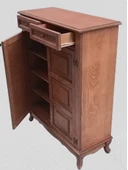 Ayakkabılık 12228 Kare Çok Amaç Model kayın aslan ayak Parlak Ceviz 2Kap El Yapım thumbnail 5