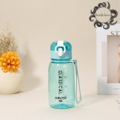 BottleBoss Classical Kilitli Taşıma Askılı Çocuk Matarası 400 Ml Mavi - 1