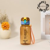 BottleBoss Classical Kilitli Taşıma Askılı Çocuk Matarası 400 Ml Sarı - 1