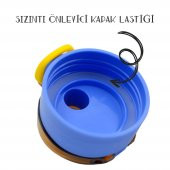BottleBoss Classical Kilitli Taşıma Askılı Çocuk Matarası 400 Ml Sarı - 4