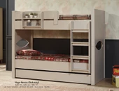 Ranza Urlu 10121 VEGA Dolunay renk Yavrulu Karyola inovasyon ürün DEMONTE kutu sevk - 1