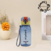 BottleBoss Classical Kilitli Taşıma Askılı Çocuk Matarası 400 Ml Siyah - 1