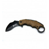 Columbia Karambit 24 Cm Yarı Otomatik Çakı Bıçak - Kemer Klipsli - 1