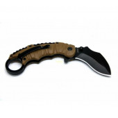 Columbia Karambit 24 Cm Yarı Otomatik Çakı Bıçak - Kemer Klipsli - 2