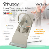 Huggy Wave Bebek Hareket Ettikçe Sallanabilen Kademeli Müzikli Titreşimli Anakucağı - 4