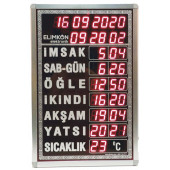 Namaz vakitleri takvimi - 3