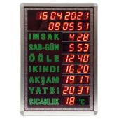 Namaz vakitleri takvimi - 4