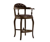 Sandalye 1997 Zus266 Yüksek Model Sırt Kapitone rugan Kolçak oyma Kayın El yapım thumbnail 1