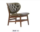 Sandalye 198757 Zus185 Kapitone Kayın Retro Ayak Yeşil Ort Oturum Suni Deri Kumaş thumbnail 8