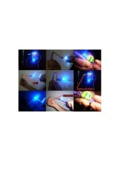 Led Işıklı Eğlenceli Lastikli Sapan 16  ADET thumbnail 1