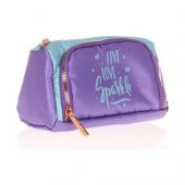 Kaukko Sparkleplumpkalemçantası (dublekoyu Lila)krn-K2532 - 2