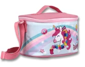 Cennec Pembe Renkli Unicorn İlkokul Sırt Çantası ve Beslenme Çantası Seti - Kız Çocuk - 3