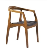 Sandalye 198715 ST Zus139 Tam Kolçak Model Sunideri Kayın RETRO Ayk Ceviz Elyapı thumbnail 1