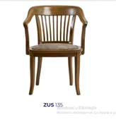 Sandalye 198711 Zus135 ATMACA Tam KOLÇAK Kafes Model Kayın Bambu Ayak El Yapım thumbnail 5