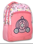 Cennec Pembe Prenses İlkokul Sırt Çantası ve Beslenme Seti - Kız Çocuk thumbnail 2