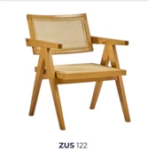 Sandalye 19858 Zus122 Hasır Tam Kolçak Kayın ayak Rahat Otrm Açık Ceviz El Yapım thumbnail 7